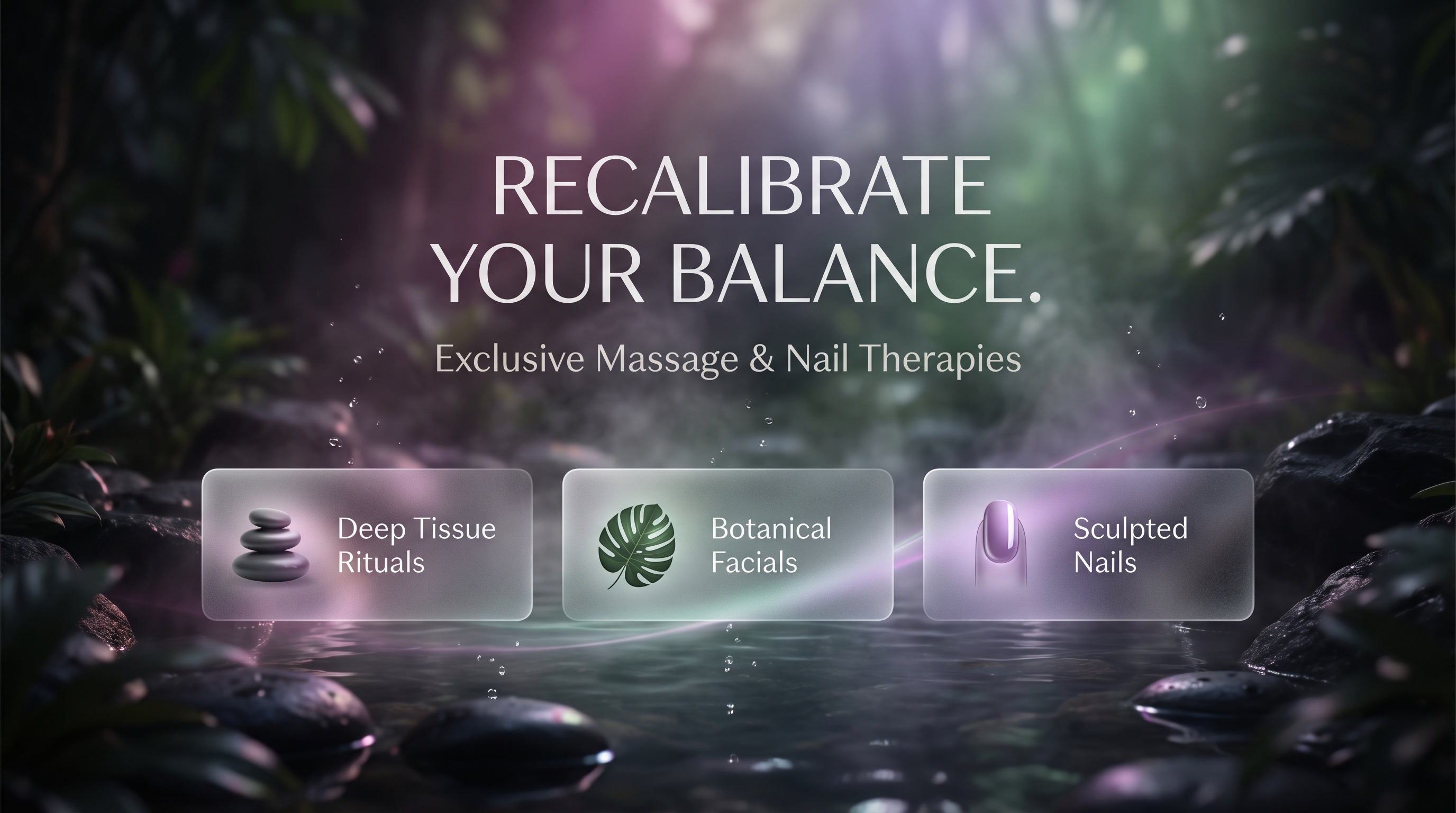 Serene Glow Spa website